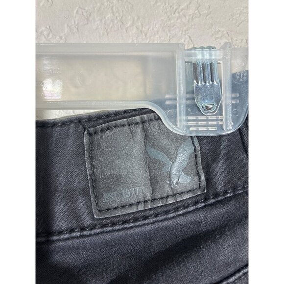 American Eagle Shorts Womens Black Denim High-Rise Shorts Size 2 - Picture 3 of 11